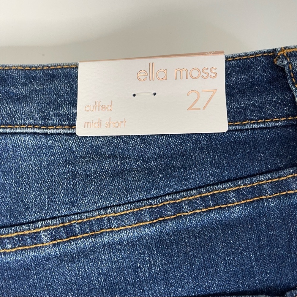Ella Moss Women's Cuffed Midi Short - Picture 7 of 8